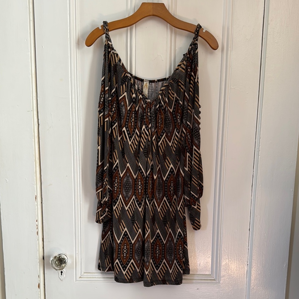 Bohemian Off-Shoulder Dress